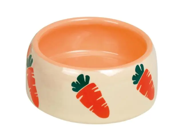 Reducere extra Castron ceramic pentru rozatoare Nobby Carrot 12cm