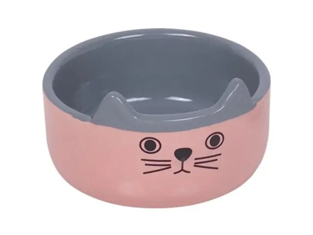 Ofertă specială Castron pentru pisici Nobby Cat Face 160ml