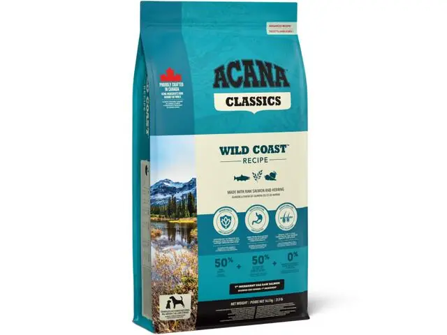 Promoție Hrana uscata pentru caini Acana Classic Wild Coast 14.5kg