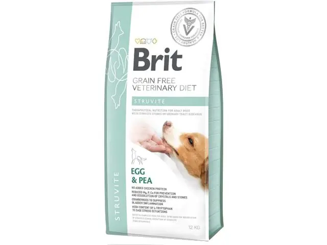 Hrana uscata pentru caini Brit Grain Free VD Struvite 2kg Cel mai vândut