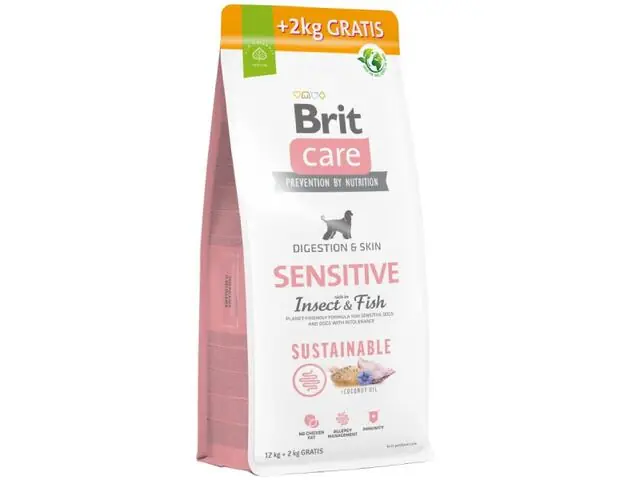 Calitate înaltă Hrana uscata pentru caini Brit Care Dog Suistainable Sensitive Peste&Insecte 12 + 2kg