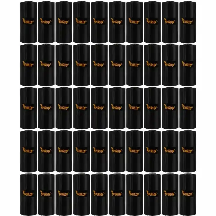 Ofertă RESIGILAT-Set pungi igienice pentru catei, Zola®, 50 role/ 20 buc, 20x30cm, negru