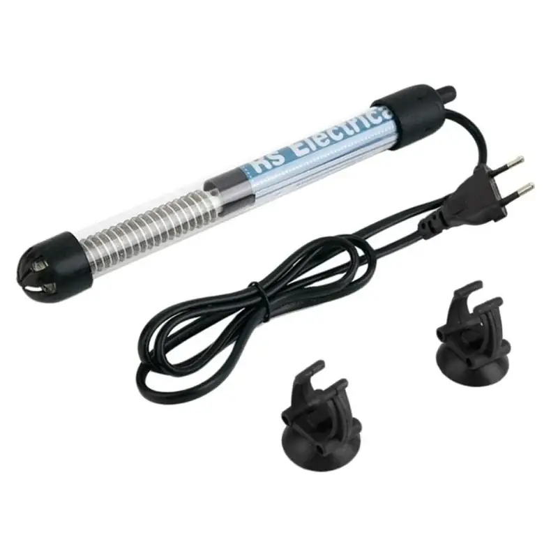 Incalzitor de acvariu cu termostat, Zola®, 230 V, 50 W, interval de temperatura reglabil intre 20 si 34 grade, 21.7 cm Expediere rapidă