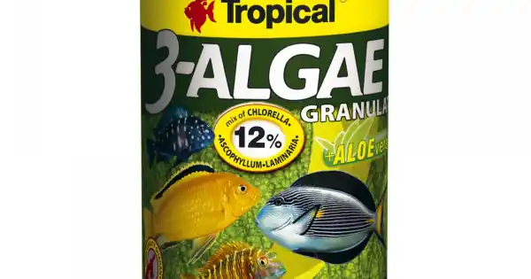 3-ALGAE GRANULAT Tropical Fish, 100ml, 44g Reducere