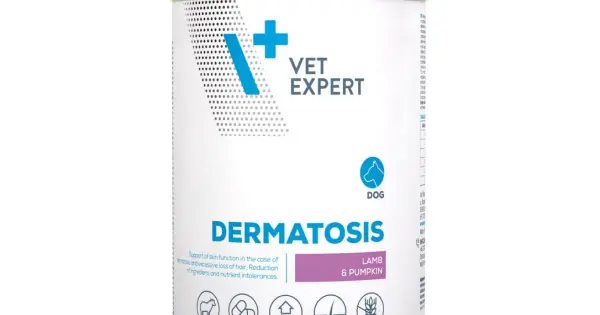4T- Dieta umeda Dermatosis dog LAMB& PUMPKIN, - 400gr Ofertă