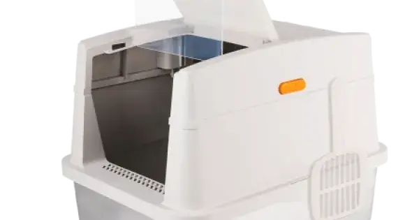 Afp Go Fresh Cat Litter Box din Otel Inoxidabil Reducere extra