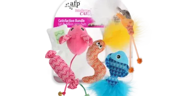 Afp Modern Cat Delight Bundle Set 6 Jucarii pentru Pisici Ieftin