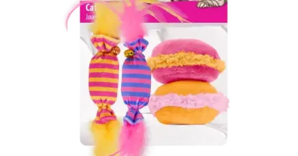 Afp Modern Cat Sweet Dessert Platter Set 4 Jucarii pentru Pisici Retur ușor