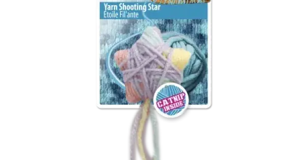 Ofertă exclusivă All for Paws Jucarie Yarn Star cu Catnip pentru Pisici