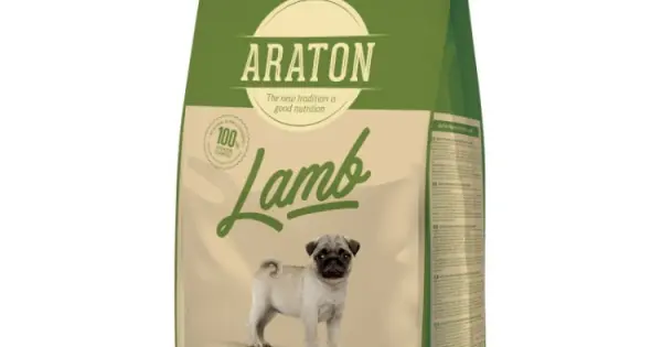 Araton Dog Junior LambRice, 15 kg Lichidare de stoc