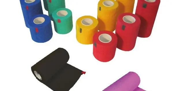 Bandaj elastic coeziv, Genia, VIOLET, 10 CM X 4.5 M Preț mic