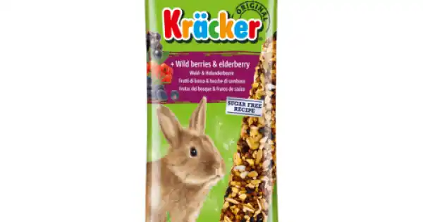 Baton pentru iepuri Vitakraft Kracker Wild Berries 112 g Bestseller