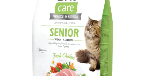Brit Care cat GF Senior Weight Control 2 kg Ofertă limitată