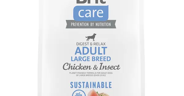 Brit Care Dog Sustainable Adult Large Breed 3 kg Doar azi