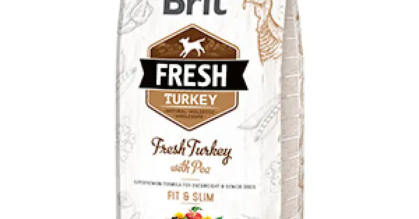 Cel mai bun preț Brit Fresh Turkey and Pea Light Fit and Slim 12 kg