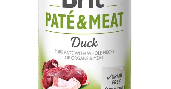 Ofertă exclusivă Brit Pate and Meat Duck 400 g