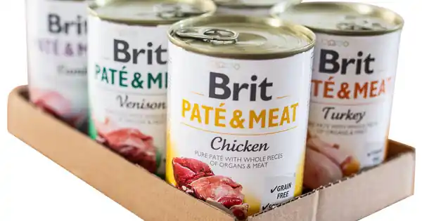 Ieftin Brit Pate and Meat Mix Pack 6 x 400 g