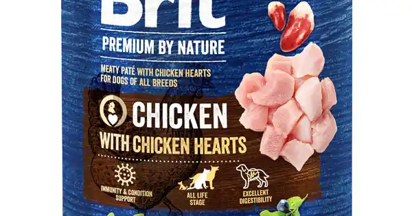 Brit Premium by Nature Chicken with Hearts 800 g conserva Premium
