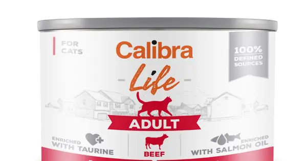 Popular Calibra Cat Life can Adult Beef 200 g