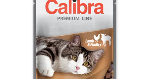 Calitate înaltă Calibra Cat Pouch Premium Adult Lamb and Poultry 100 g