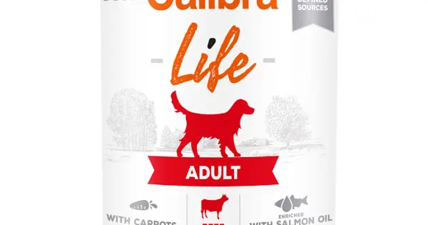 Calibra Dog Life can Adult Beef with Carrots 400 g Ofertă exclusivă