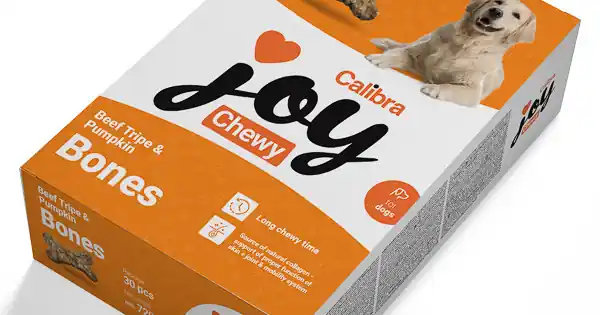 Calibra Joy Dog Chewy Beef Tripe & Pumpkin Bones 720 g Premium