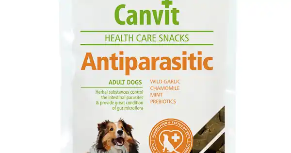 Reducere de preț Canvit Snack Health Care Anti-Parasitic 200g