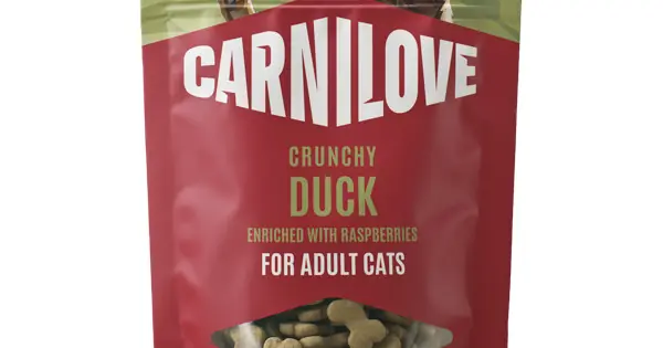 Carnilove Cat Crunchy Snack Duck & Rasperries 50 g Premium