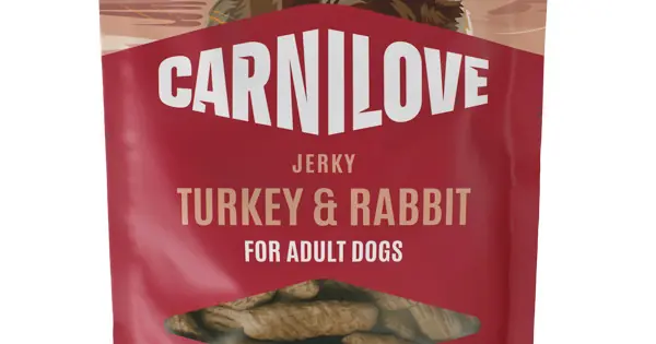 Cel mai bun preț Carnilove Dog Jerky Turkey & Rabbit 100 g