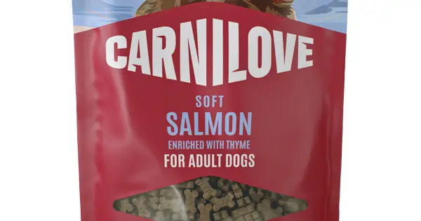Carnilove Dog Soft Snack Salmon & Thyme Small Bite 200 g Ultima șansă