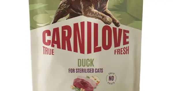 Cel mai bun preț Carnilove True Fresh Cat Dry Duck Sterilised Adult All Breeds 400 g