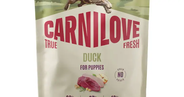 Doar azi Carnilove True Fresh Dog Dry Duck Puppies 1,5 kg