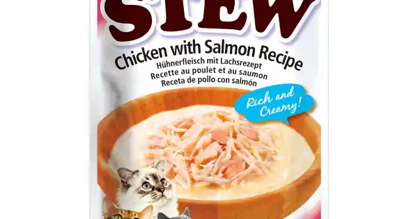 Ofertă exclusivă Ciao Stew pentru Pisici cu Pui si Somon