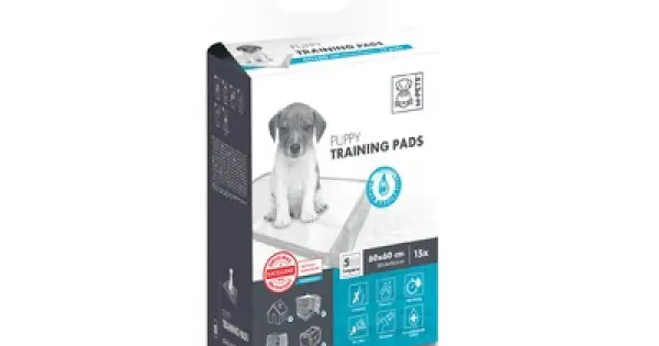 Covorase absorbante de antrenament pentru caini, M-Pets Puppy, 60 x 90 cm, 15 bucati Plată sigură