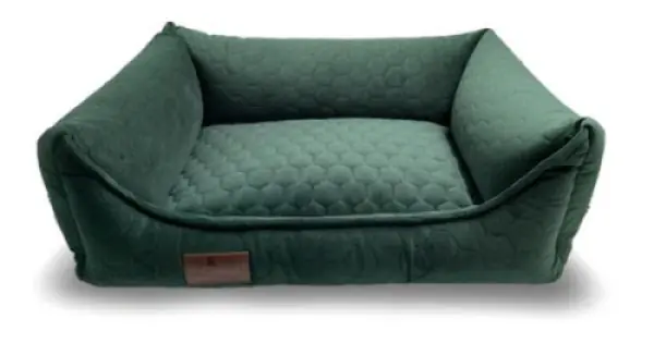 Culcusul pentru caini Medusa Riviera, verde inschis, 80x60 cm Mai ieftin
