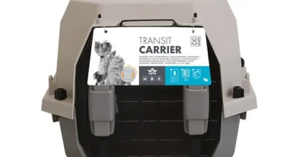 Reducere extra Cusca transport cu ferestre din gratii metalice,IATA approved, NEW CARRIER TRANSIT, L, 92,5 x 61,1 x 66 cm 10201699