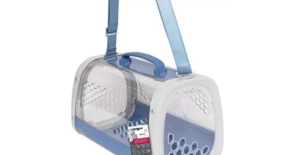 Reduceri CUSCA TRANSPORT Honey Pet, pentru caini si pisici, albastru 59.1 x 38.1 x 35.4 cm