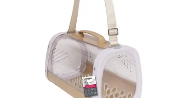 Nu rata CUSCA TRANSPORT Honey Pet, pentru caini si pisici, cofee, 59.1 x 38.1 x 35.4 cm