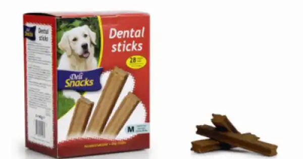 Super ofertă Delisnacks Dental Sticks 28 buc/set