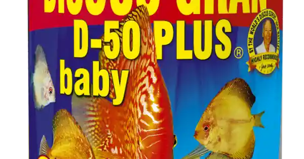 Premium DISCUS GRAN D-50 PLUS BABY Tropical Fish, 250ml/130g