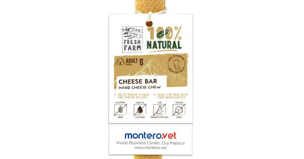 Fresh Farm cheese bar treats for dogs Small Cumpără acum