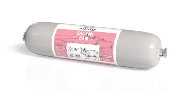 Popular Fresh Farm salam de caini cu sunca 800gr