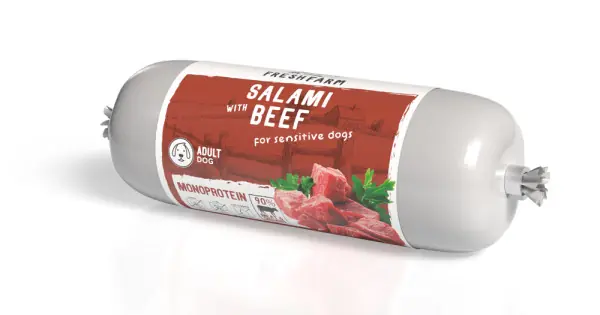 Fresh Farm salam monoproteic vita 300gr Ieftin