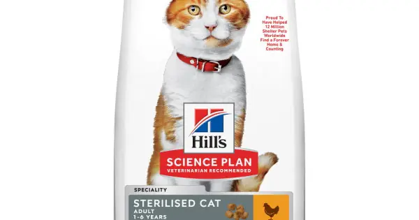 Hills SP FELINE ADULT STERILISED CHK 300 G Disponibil imediat