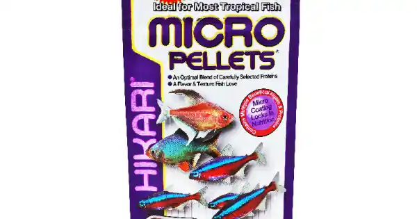 Nu rata Hrana pentru pesti cu gura mica, Tetra, Tetrazona, Guppy, HIKARI MICRO PELLETS, 45g
