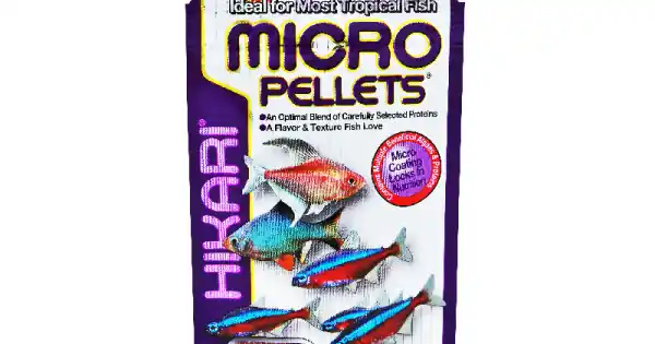 Ofertă limitată Hrana pentru pesti cu gura mica, Tetra, Tetrazona, Guppy, HIKARI MICRO PELLETS, 22g