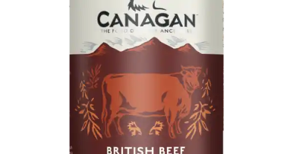 Plată sigură Hrana umeda pentru caini Canagan Grain Free cu vita, Pachet 6 X 400 g