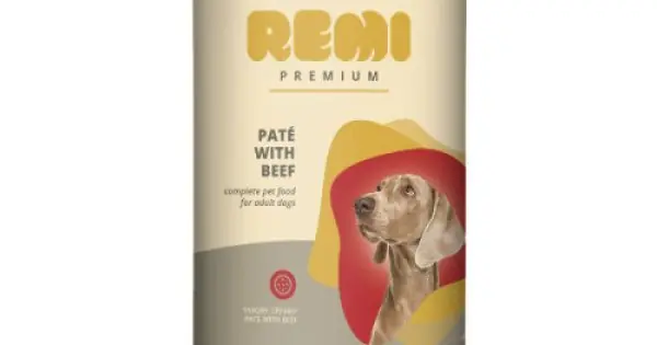 Hrana umeda pentru caini Remi Premium Pate cu Vita 400gr Comandă acum