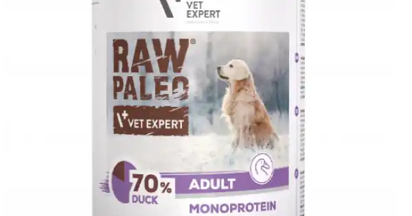 Cumpărături sigure Hrana umeda pentru caini, adult, RAW PALEO, rata, 400 g