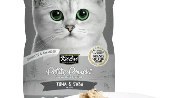 Ultima șansă Hrana umeda pentru pisici 100% holistica, Kit Cat Petite Pouch, ton si macrou, 24 plicuri x 70g